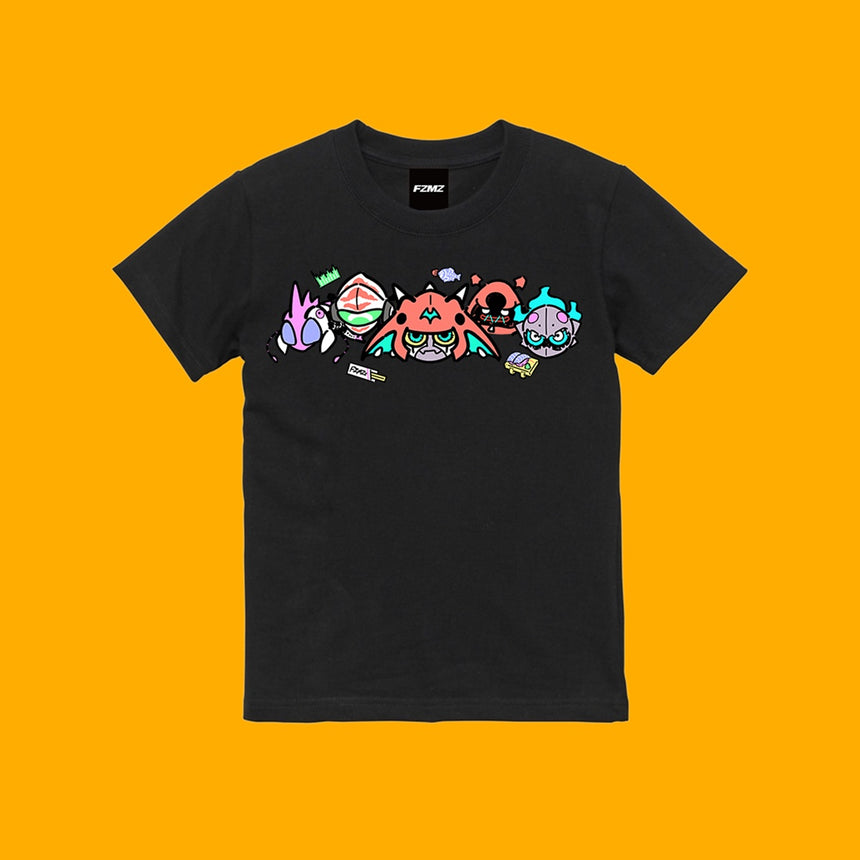 なかよしふぁぞむず Tee [Black] for kids＜受付期間：～3/16＞