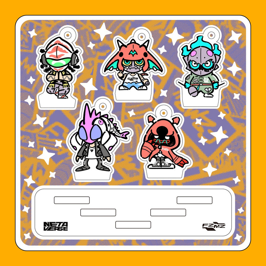Friendy FZMZ Acrylic Stand & Keychain